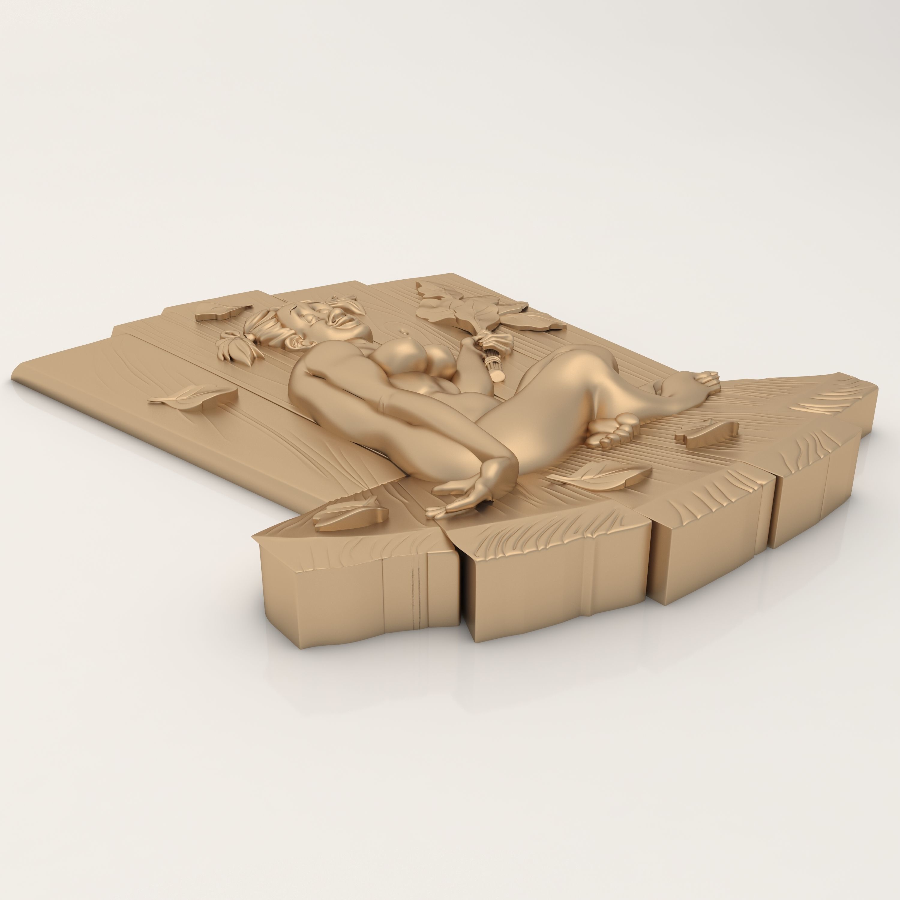 Panel 3 - Nude Female 3D model_4