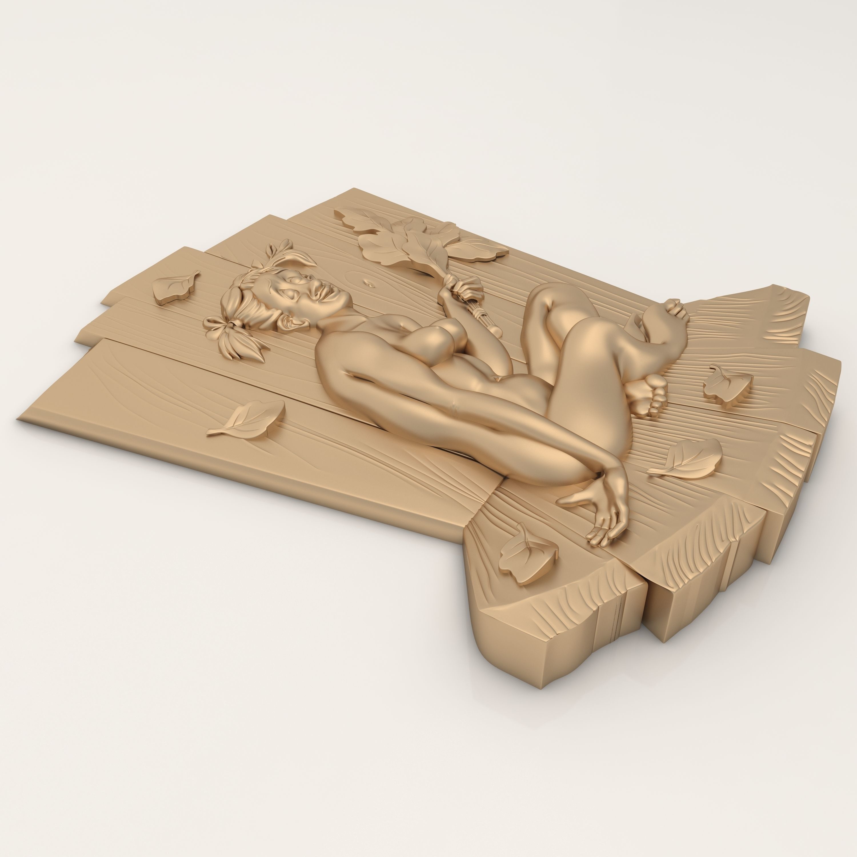 Panel 3 - Nude Female 3D model_1