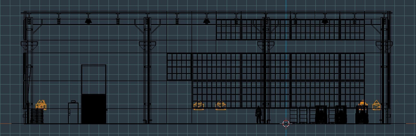 Factory Warehouse 1b Low-poly 3D model_19