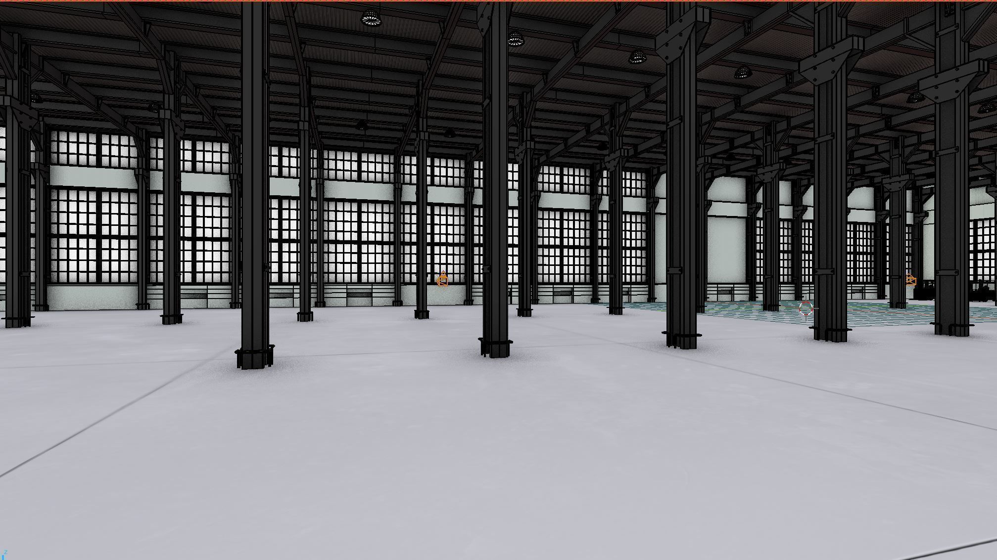 Factory Warehouse 1b Low-poly 3D model_8