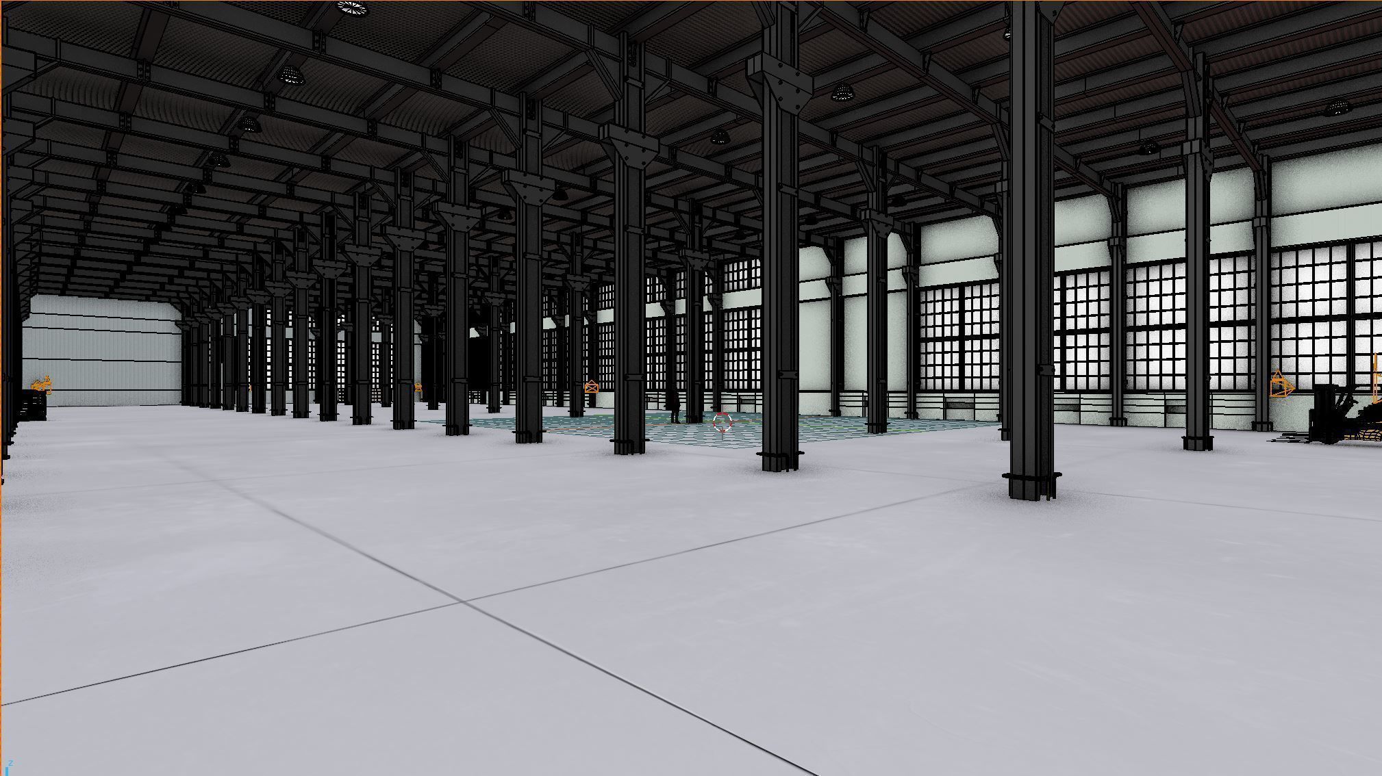 Factory Warehouse 1b Low-poly 3D model_15