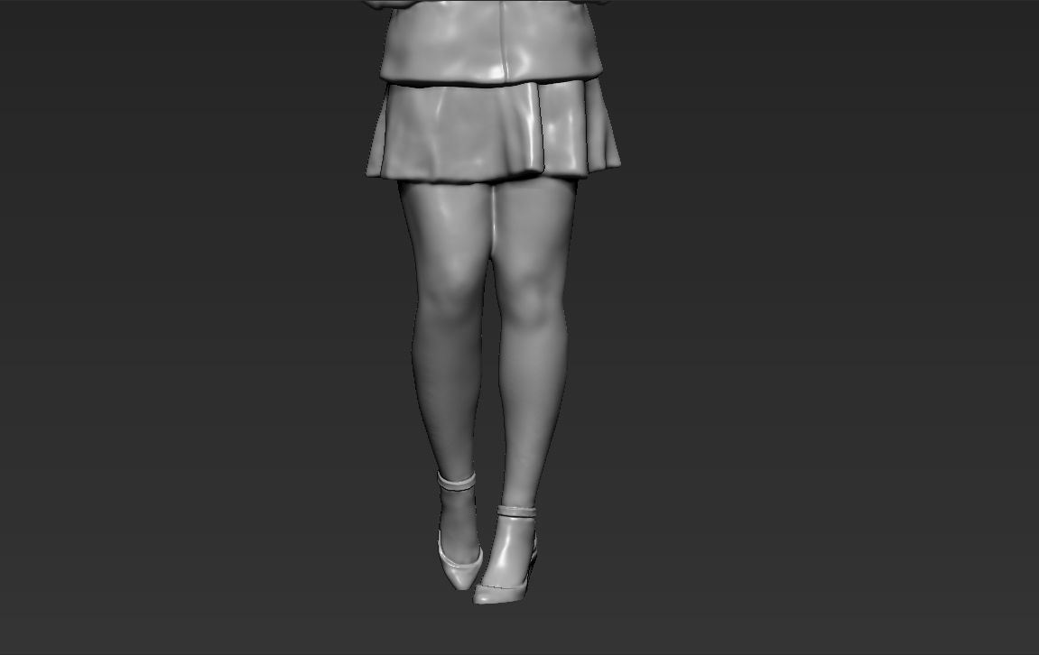 Jennifer Lopez 3D printing ready stl obj formats 3D print model_20