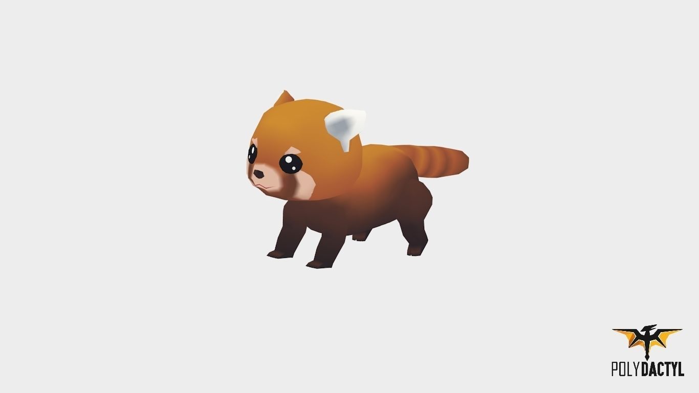 Forest Animals - Wild Series Low-poly 3D model_17