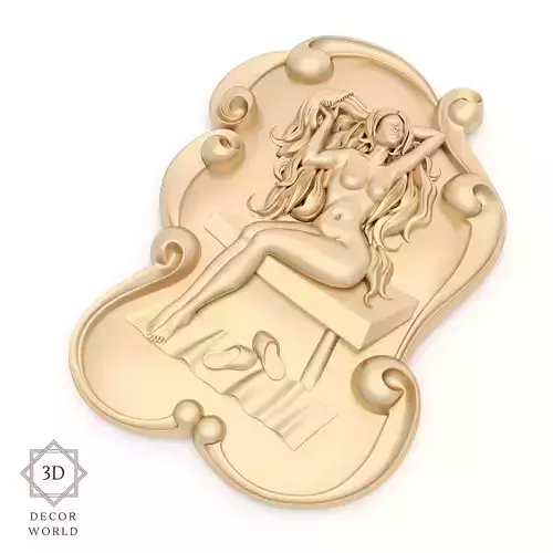 Panel 5 - Nude Woman