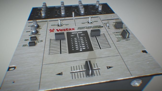 Vestax DJ Mixer 3D model