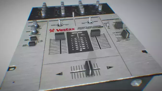 Vestax DJ Mixer 3D model