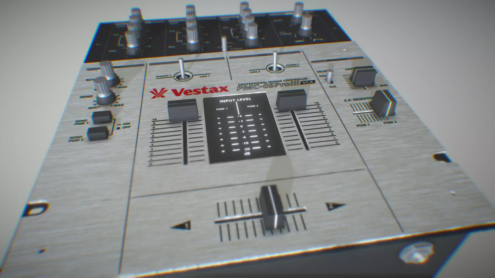 Vestax DJ Mixer 3D model_0