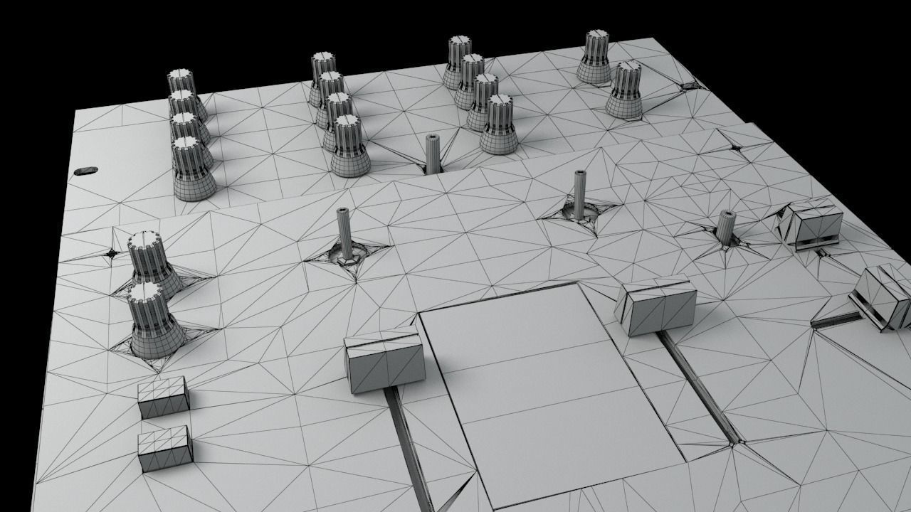 Vestax DJ Mixer 3D model_9