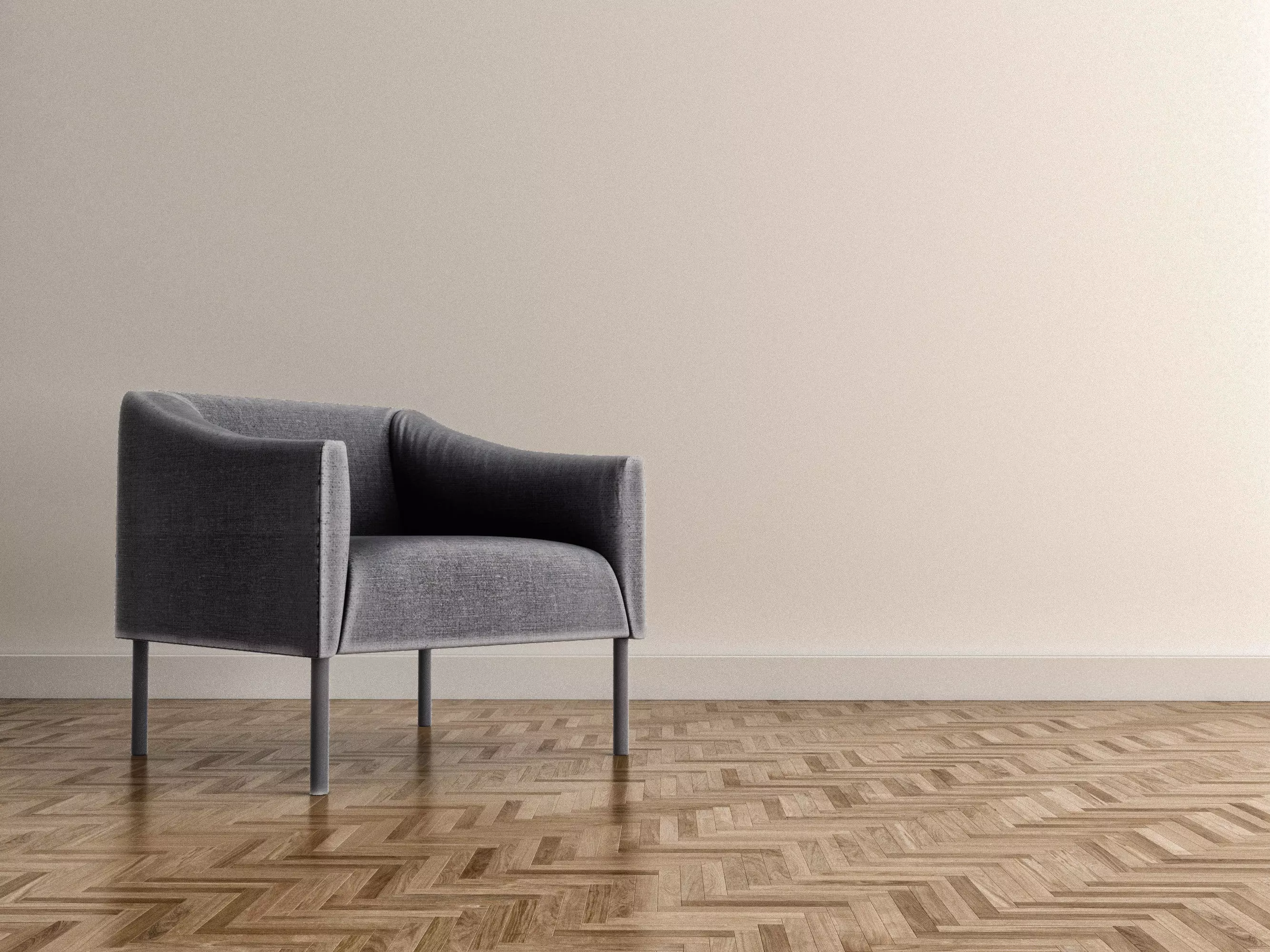 Jasper Morrison armchair 3D model