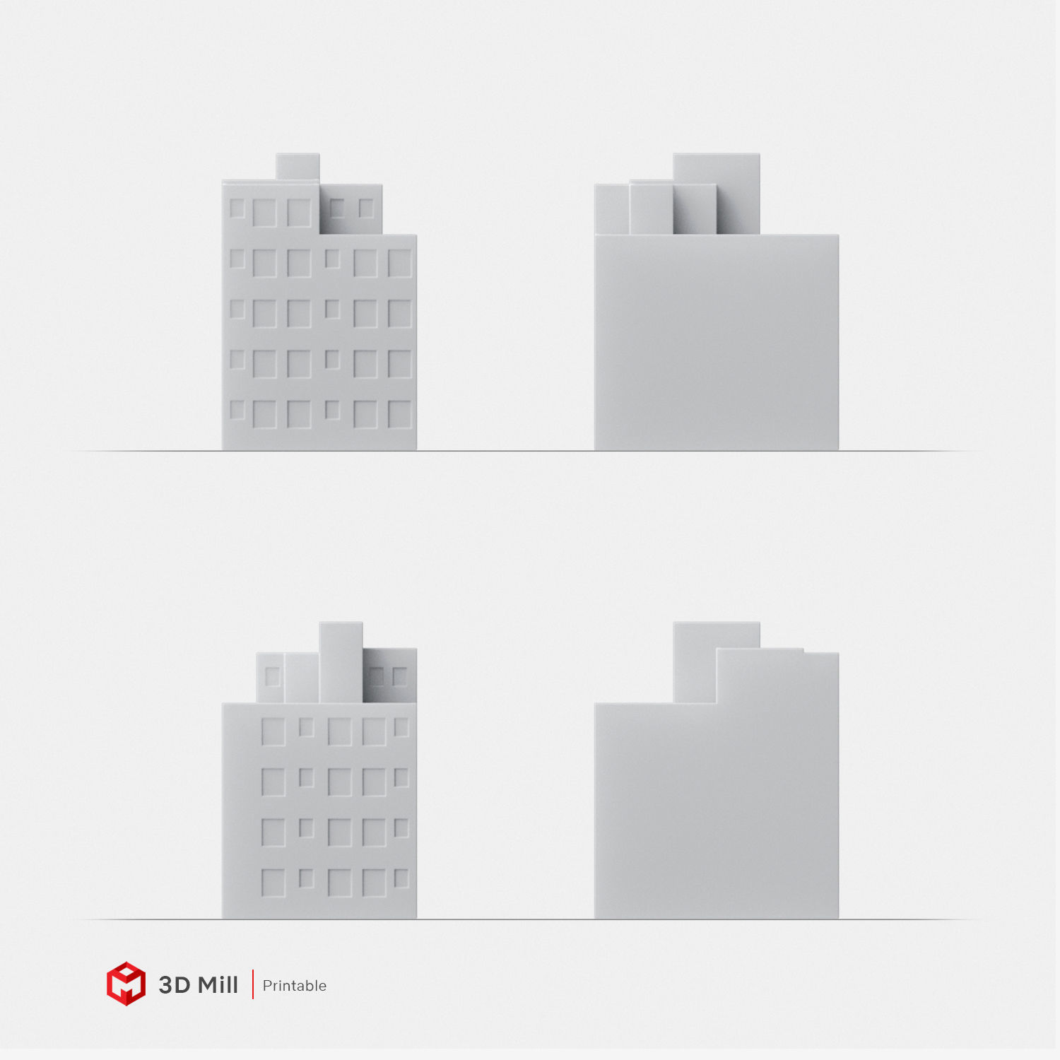 3D Print miniature building RB-US-NY-018 3D print model_2