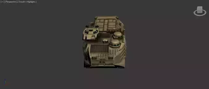 aavp7a1 armoured vehicle Low-poly 3D model