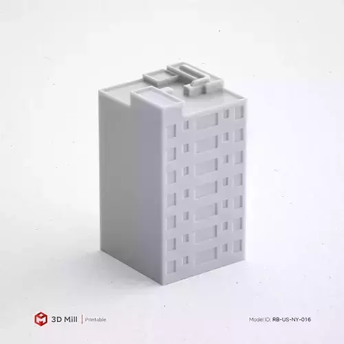 3D Print miniature building RB-US-NY-016