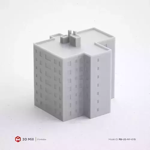 3D Print miniature building RB-US-NY-015