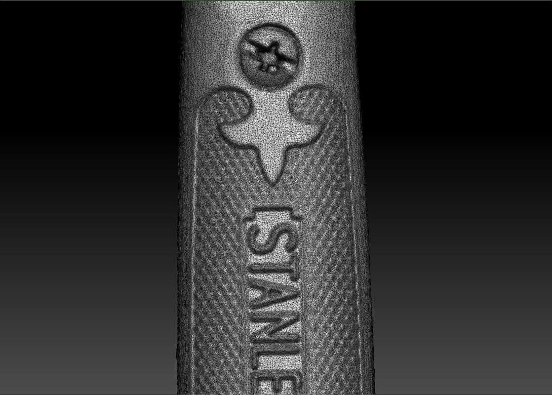 Stanley Utility Knife Handle 3D Scan 3D model_6