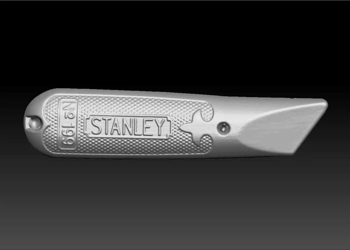 Stanley Utility Knife Handle 3D Scan 3D model_0