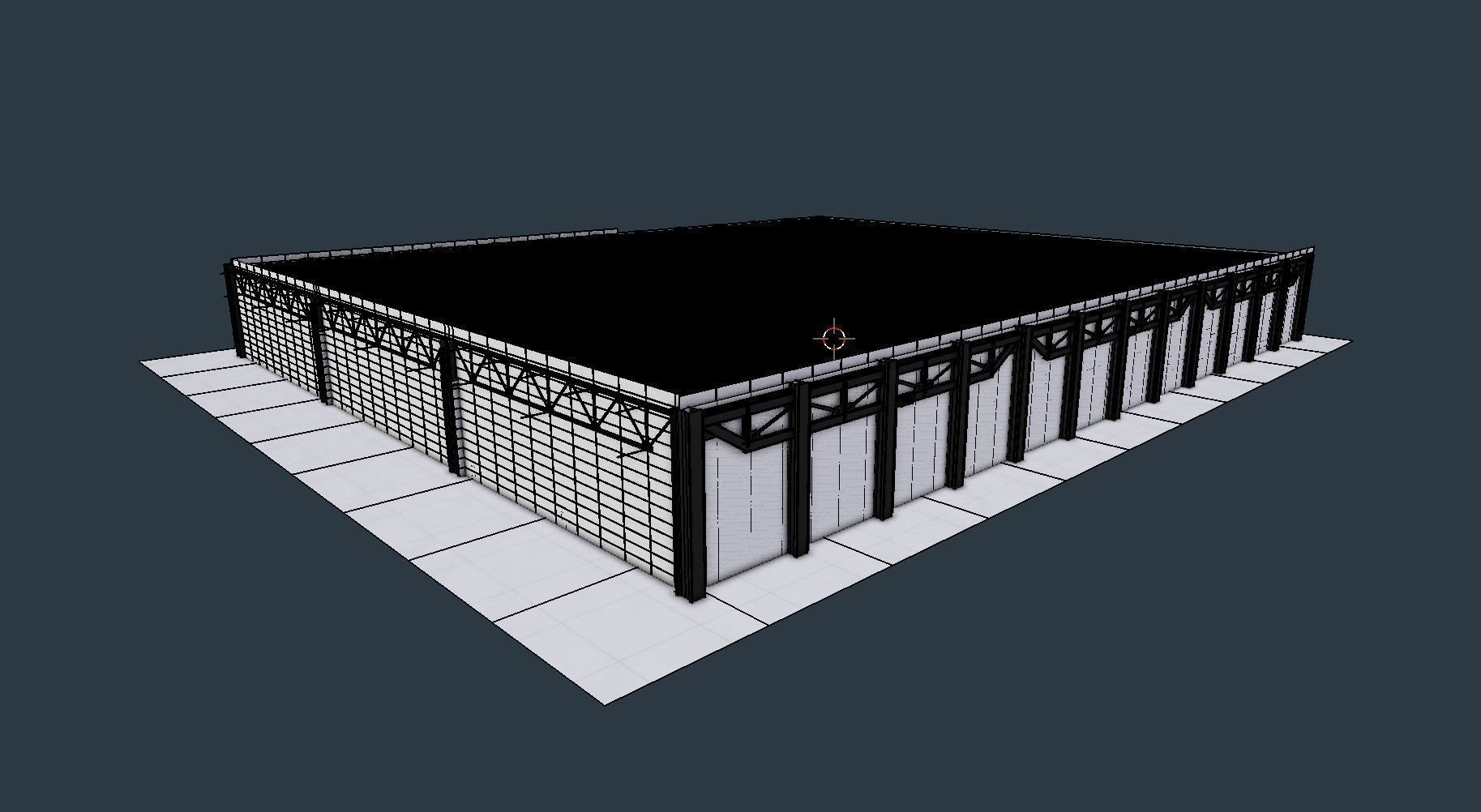 Warehouse Interior 3b Low-poly 3D model_16