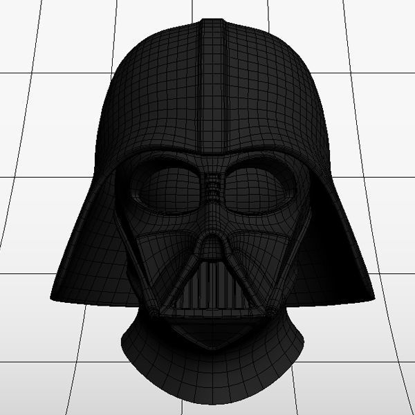 Darth Vader Helmet 3D model_6