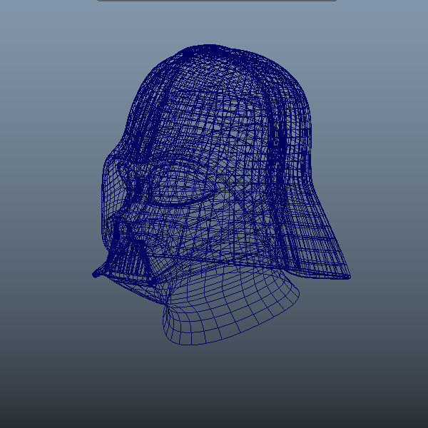Darth Vader Helmet 3D model_9