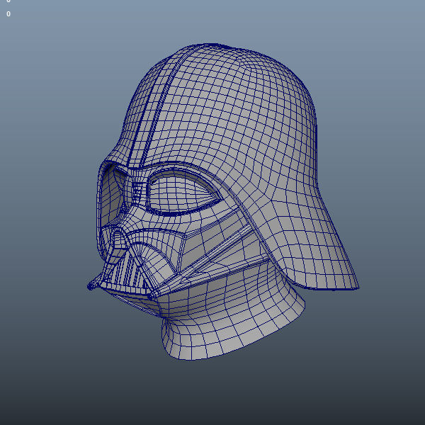 Darth Vader Helmet 3D model_11