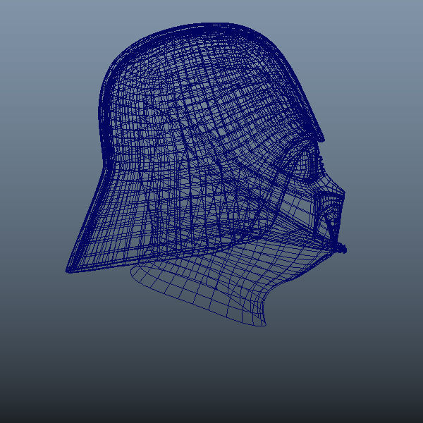 Darth Vader Helmet 3D model_8