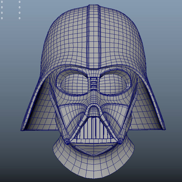 Darth Vader Helmet 3D model_10