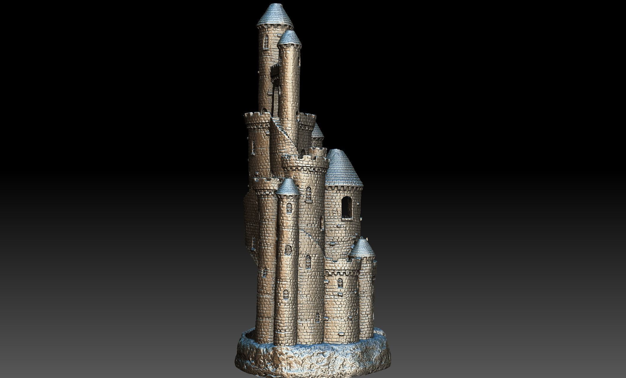 Toy Castle 3D Scan 3D model_8
