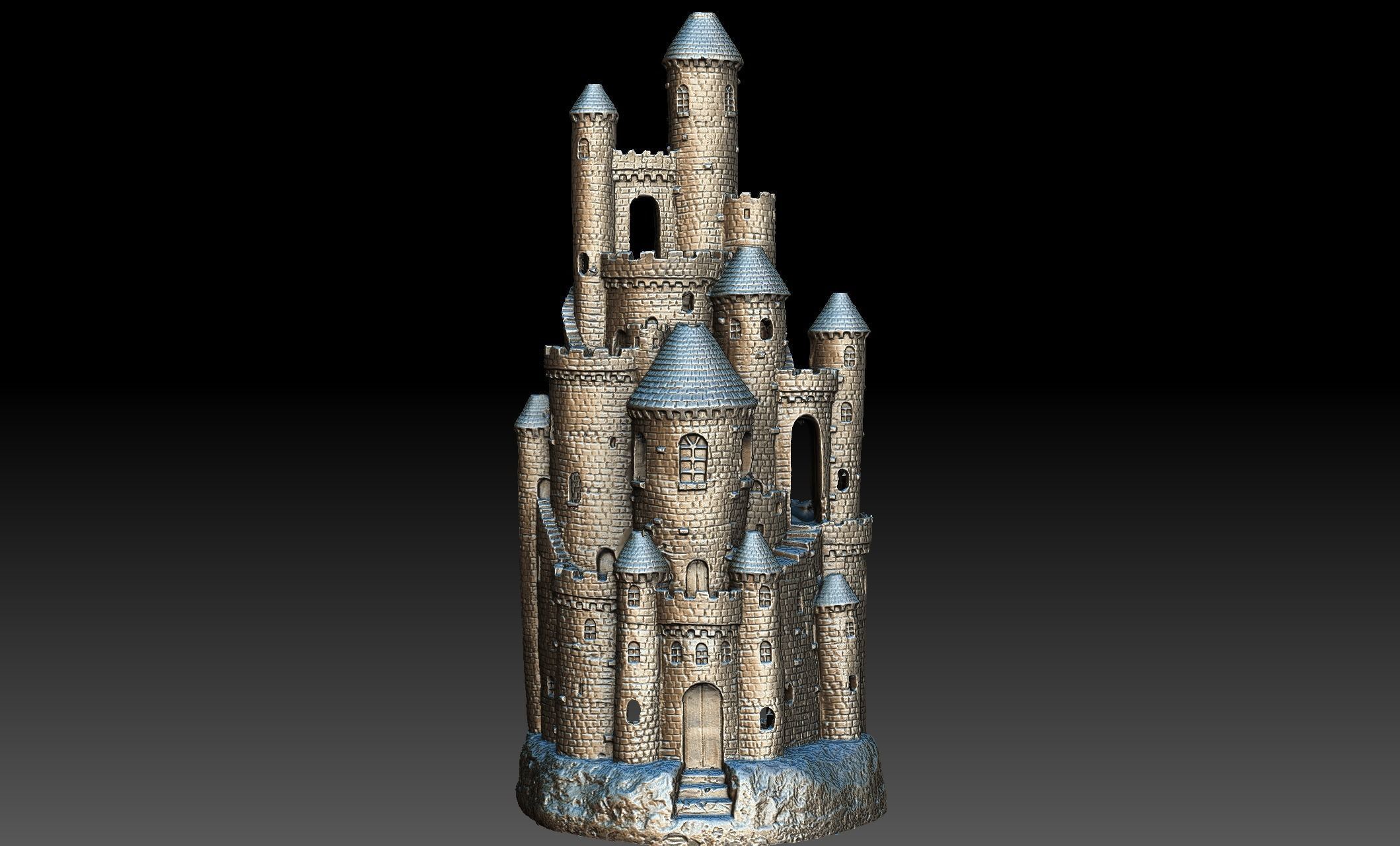 Toy Castle 3D Scan 3D model_2
