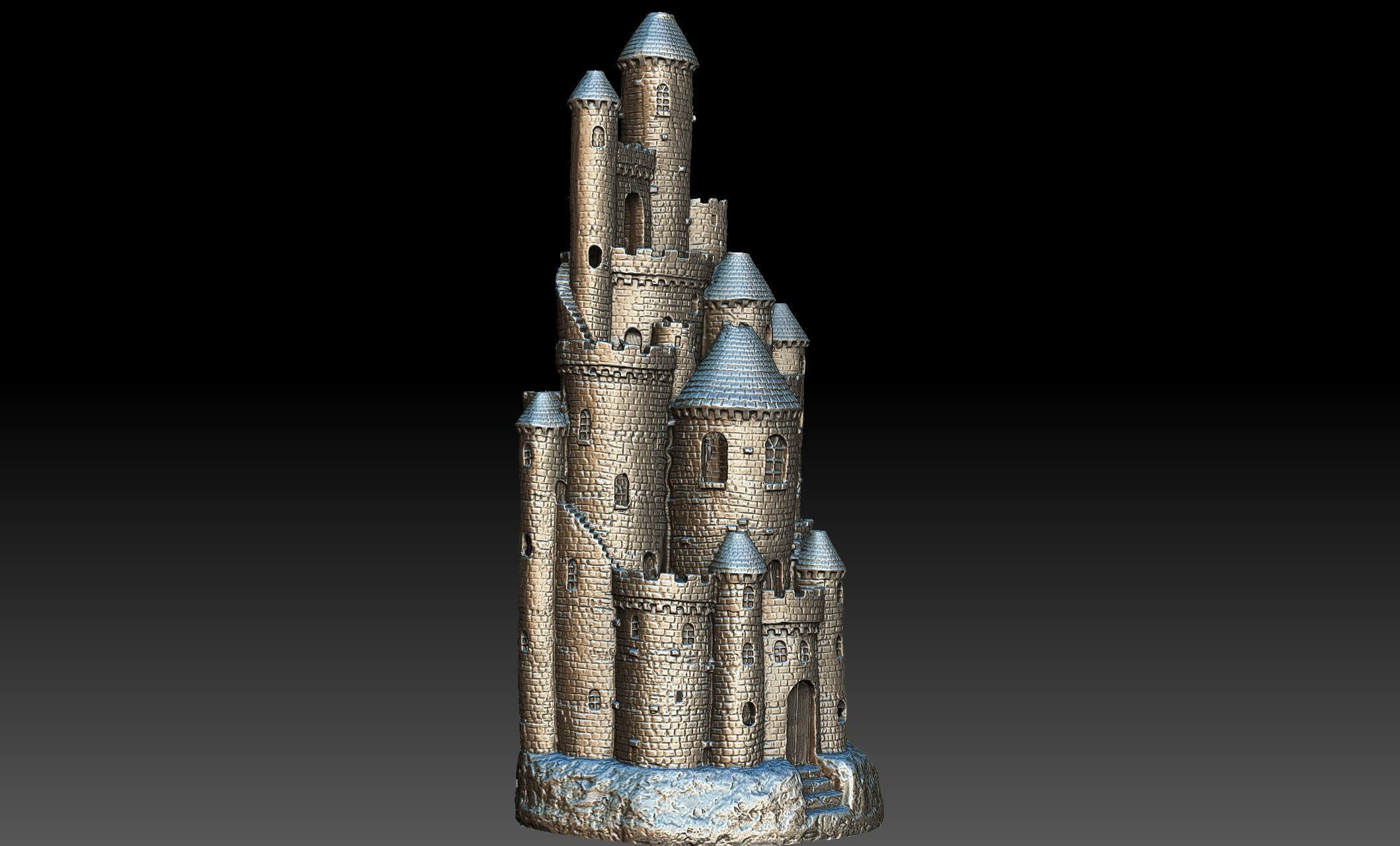Toy Castle 3D Scan 3D model_9