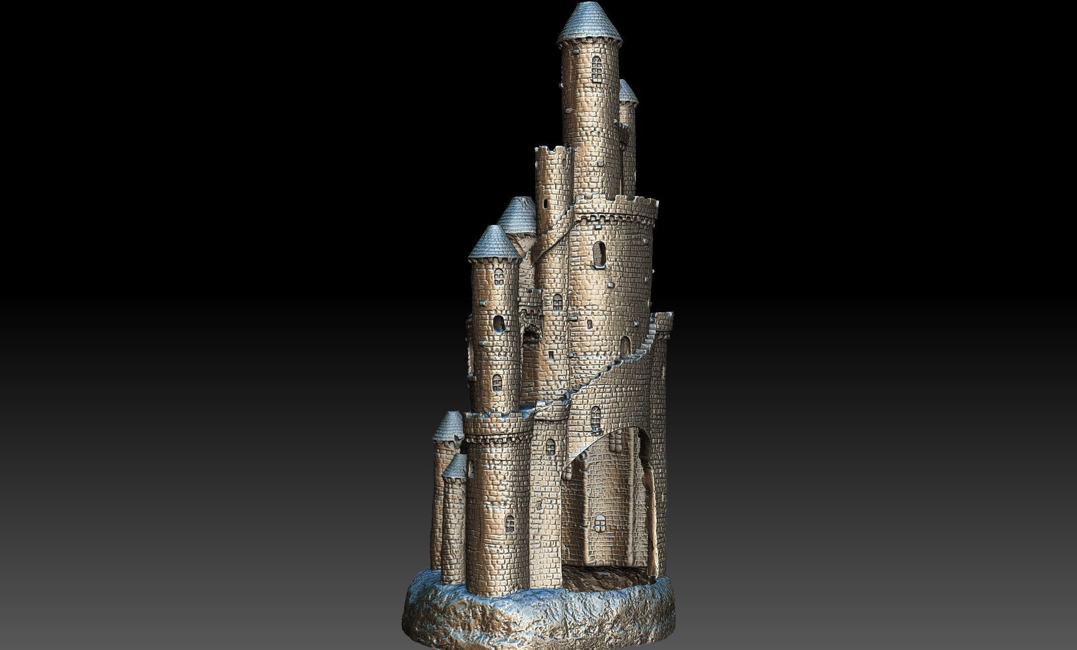 Toy Castle 3D Scan 3D model_5
