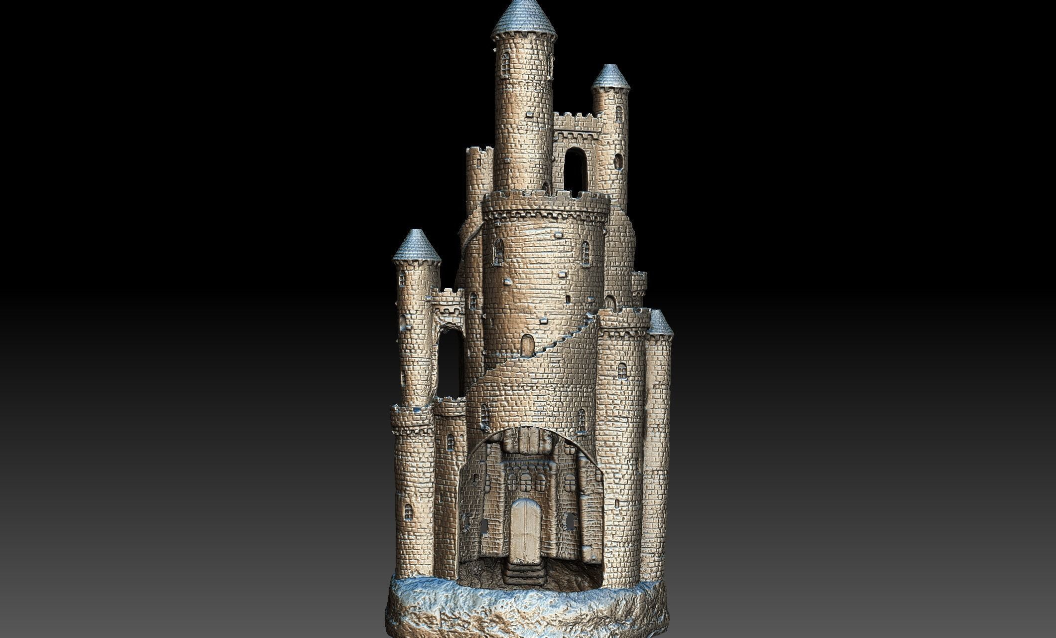 Toy Castle 3D Scan 3D model_6