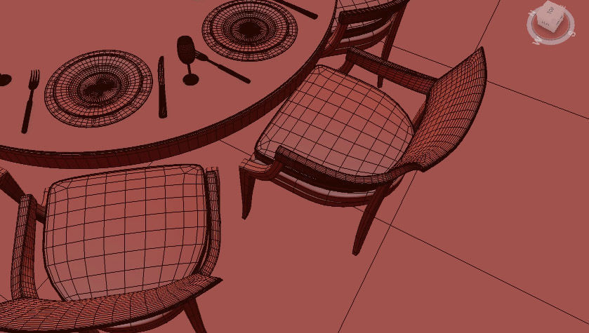 Dining Room 3D model 3D model_1