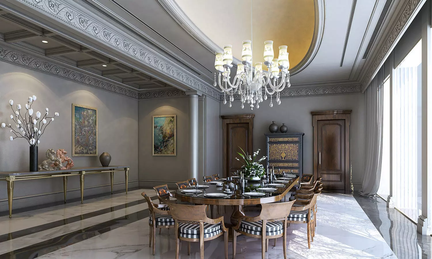 Dining Room 3D model 3D model_0