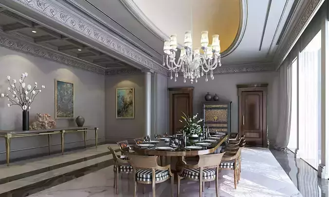 Dining Room 3D model