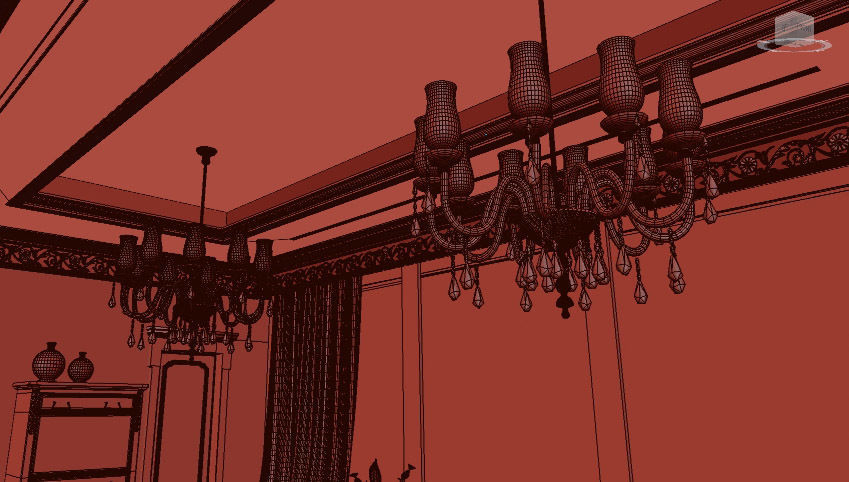 Dining Room 3D model 3D model_6