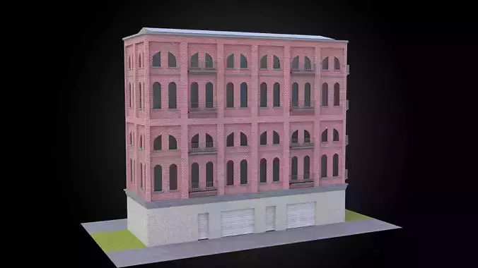 building brick material residential architecture exterior full