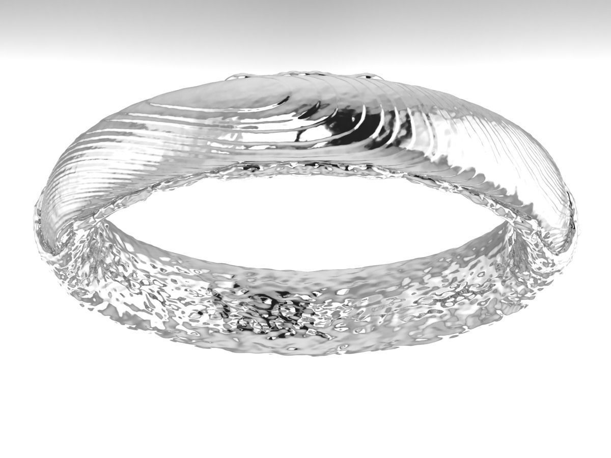 branch ring1 3D print model_10