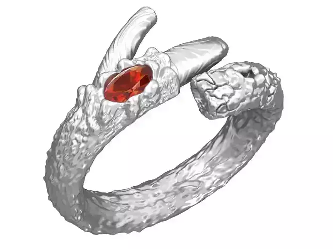 branch ring2 3D print model