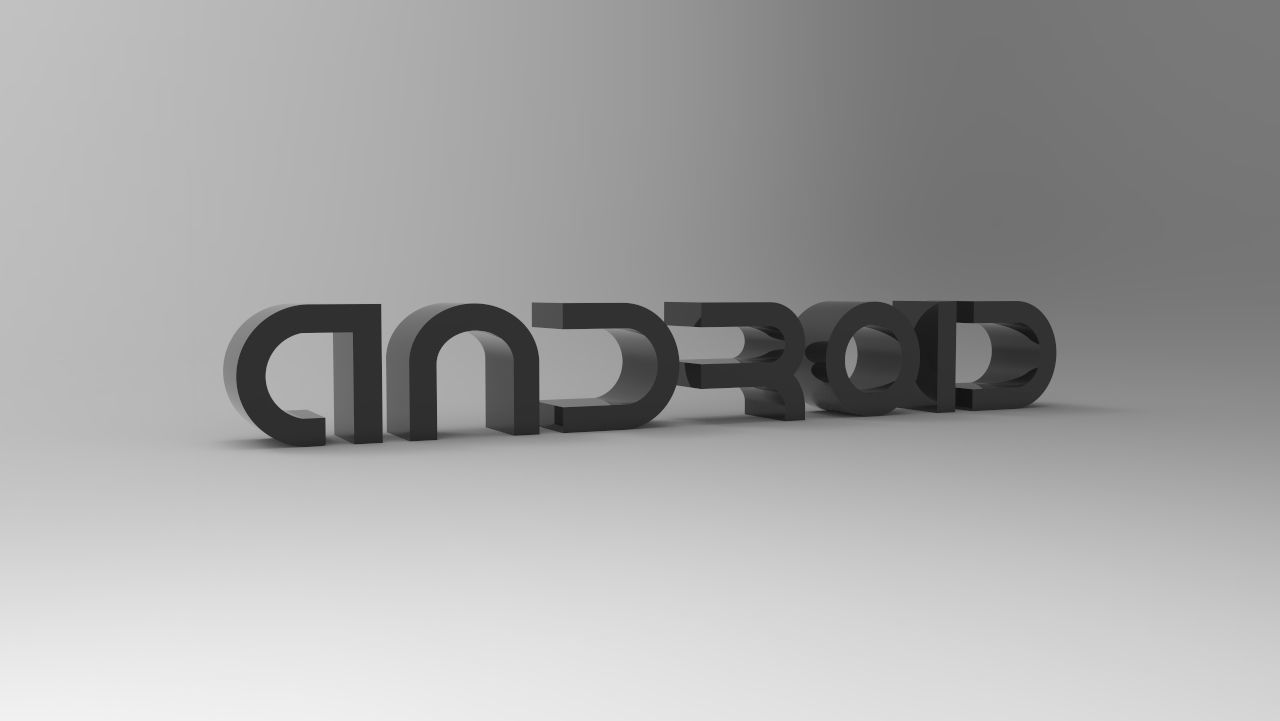 Android Logo - 3d model 3D model_6