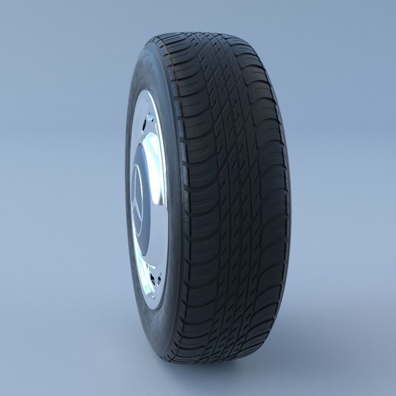 Mercedes-Benz Classic Wheel 3D model_1