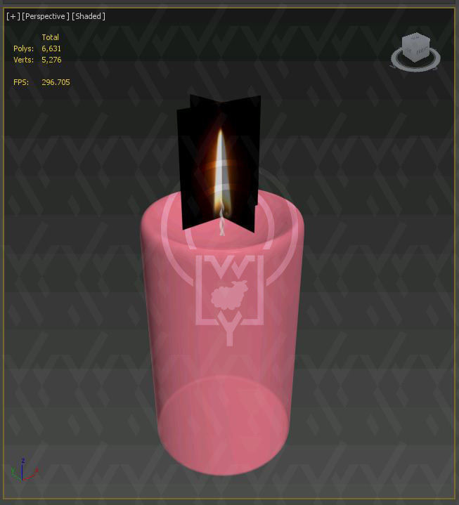 Crosby Lantern Glass lantern case candles Low-poly 3D model_15