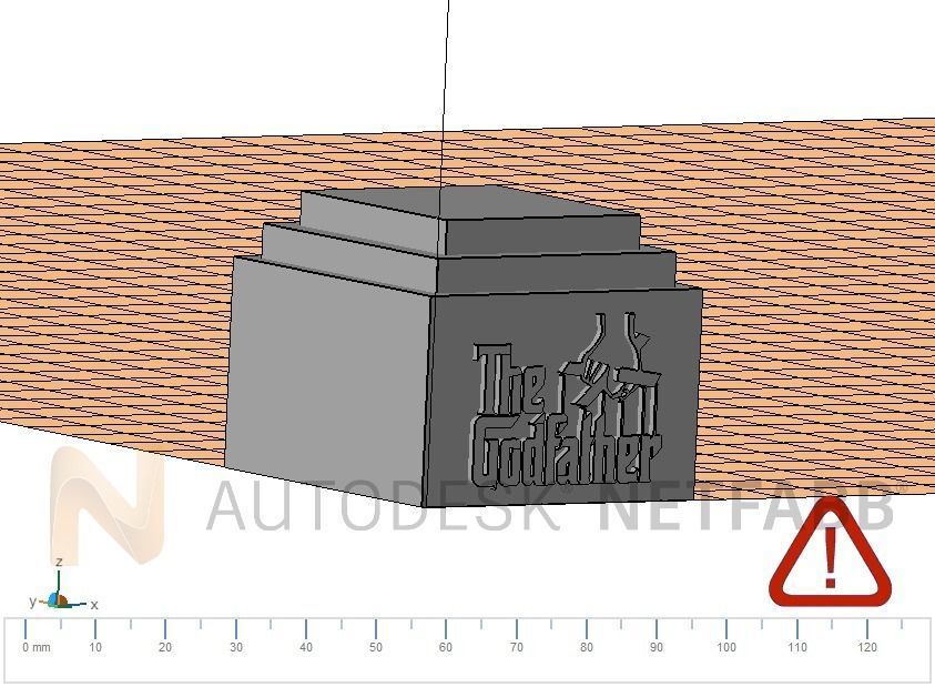 The Godfather stand 3D print model_6