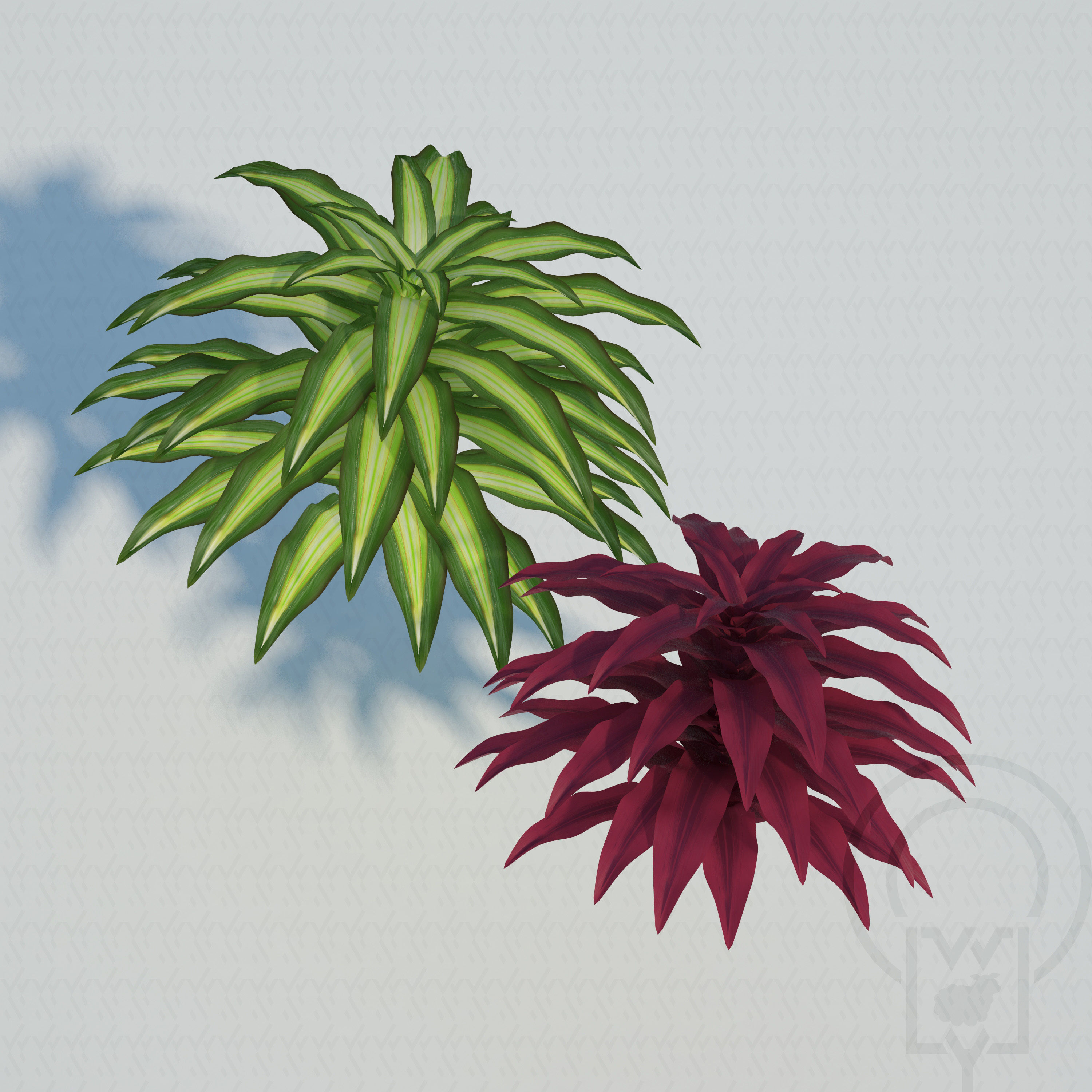 Glass tabletop gazebo Octagon Terrarium 3D model_8