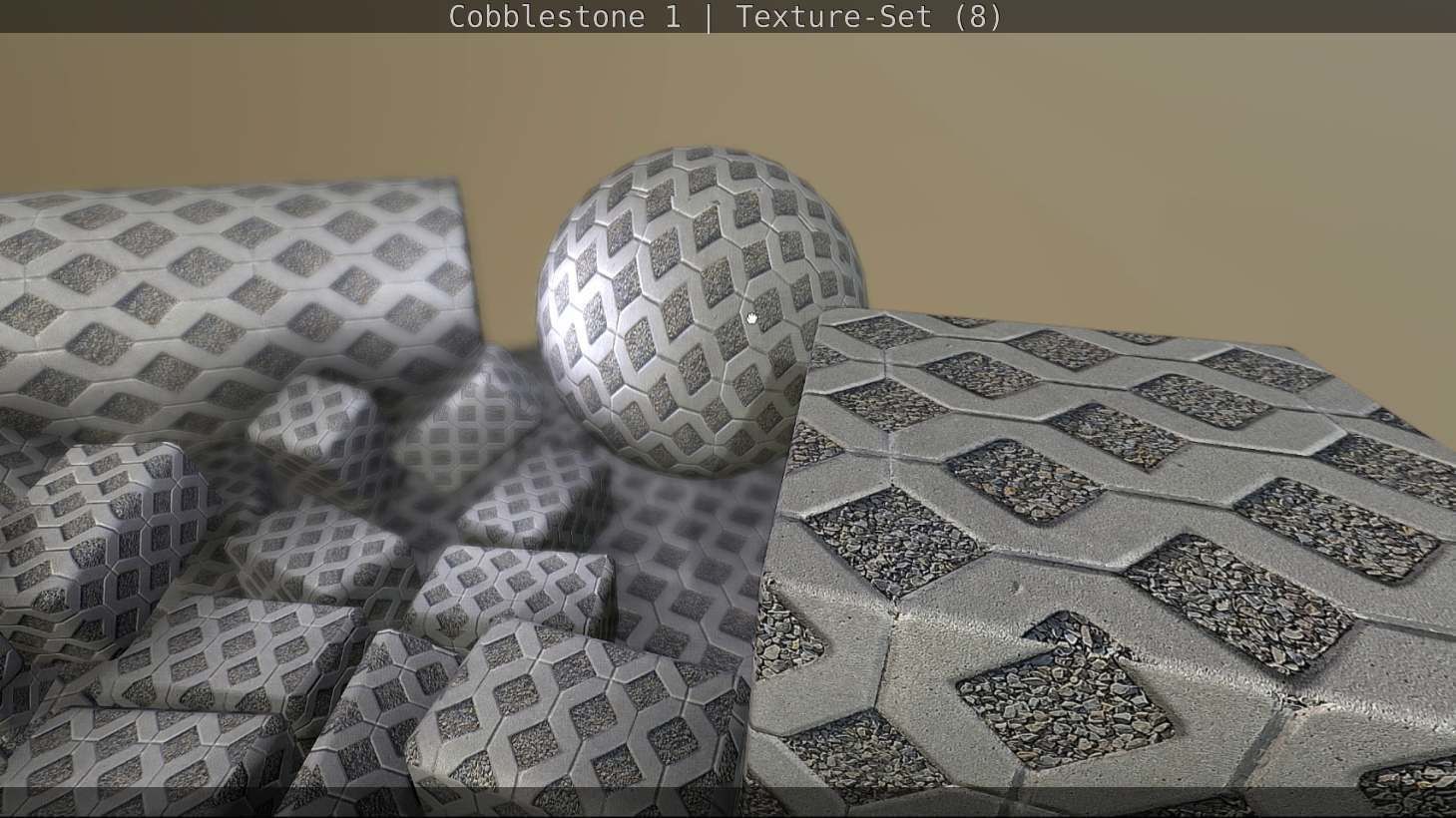 Cobblestone 1 Texture Set - 8 Texture_59