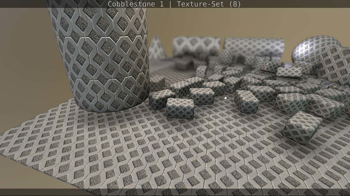 Cobblestone 1 Texture Set - 8 Texture_112