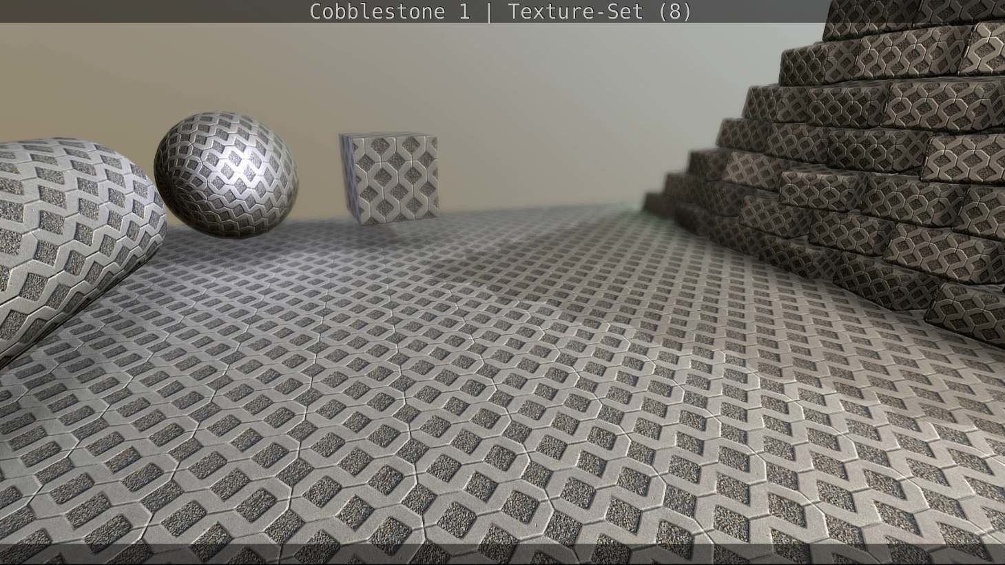 Cobblestone 1 Texture Set - 8 Texture_127