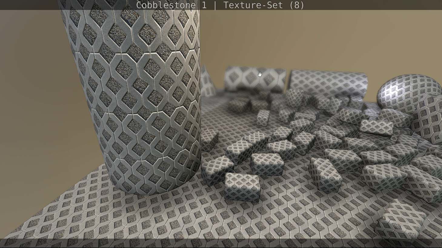 Cobblestone 1 Texture Set - 8 Texture_24