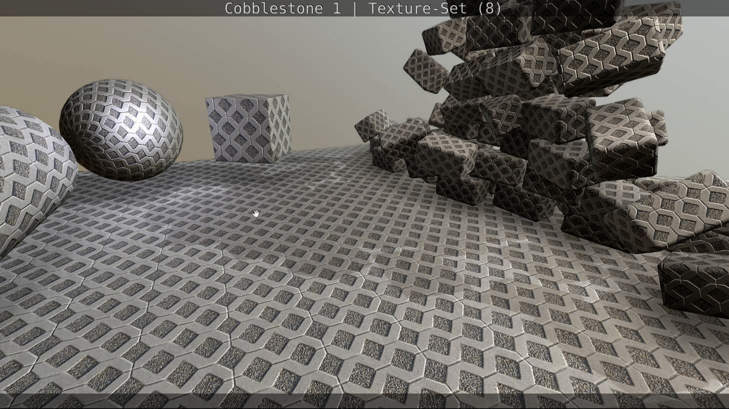 Cobblestone 1 Texture Set - 8 Texture_126