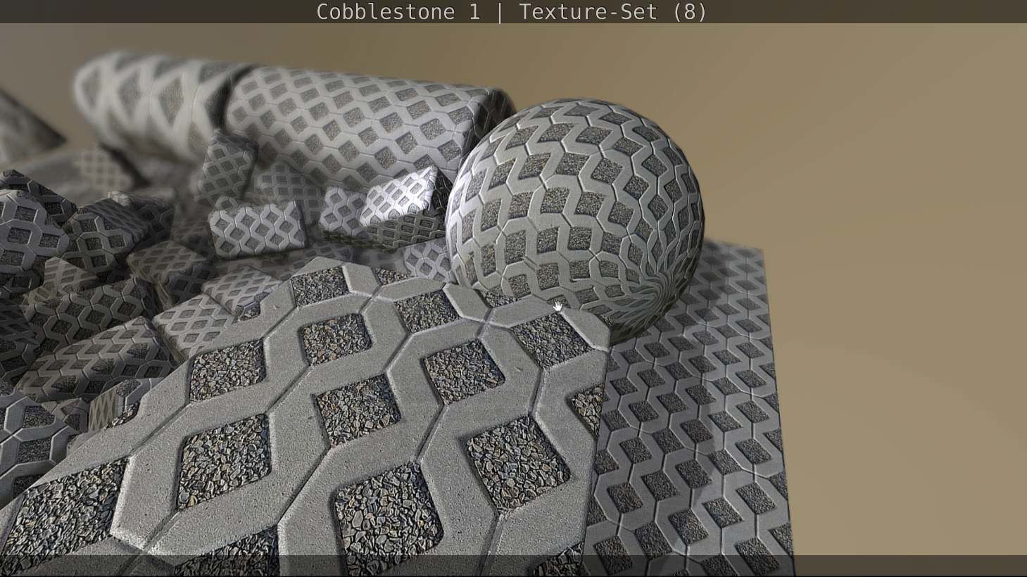 Cobblestone 1 Texture Set - 8 Texture_58