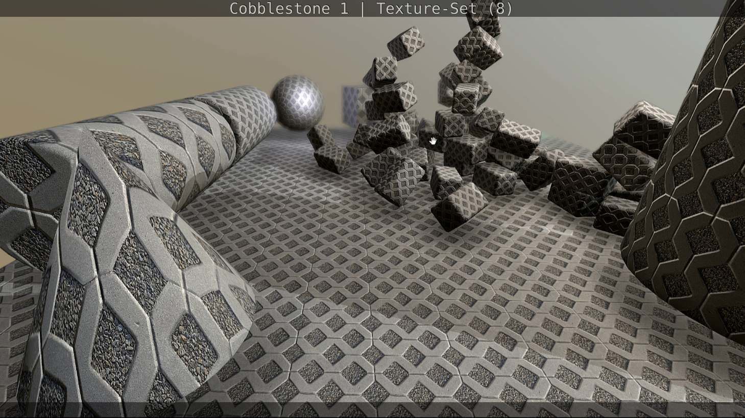 Cobblestone 1 Texture Set - 8 Texture_91