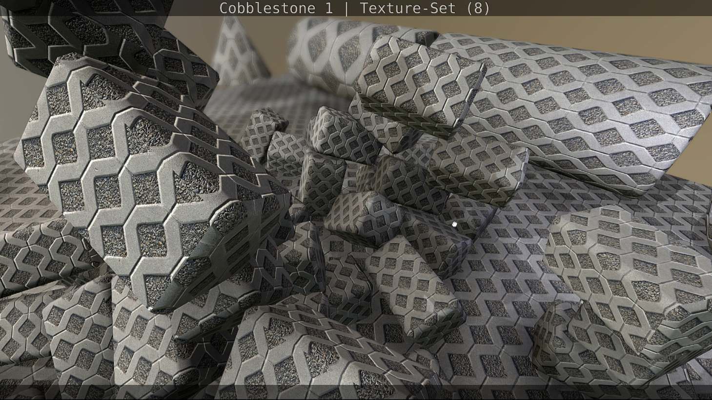 Cobblestone 1 Texture Set - 8 Texture_48